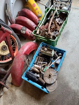 Díly moto veterán Jawa ČZ - 7