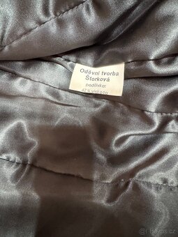 Dámská bílá kožená bunda - 7