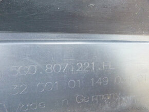 VW Golf 7 Lift nárazník přední 5G0807221 - 7
