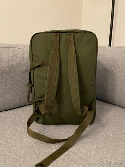 Prodám batoh značky Fjällräven Kanken Weekender Army Green - 7