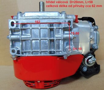 Benzínový motor,6,5koně,196 ccm, nový, náhradní HONDA GX160, - 7