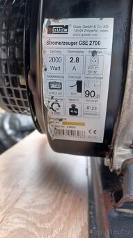 Elektrocentrála GSE 2700 ( 230V/2KW ) - 7