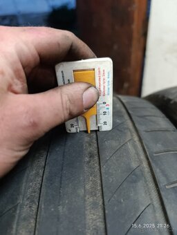 Prodám pneumatiky 225/40 R18 Michelin Primacy 4 - 7