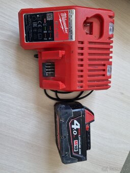 Milwaukee Hoblík M18BP, nabíječka, 1x akumulátor - 7