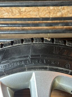 ALU Kola ŠKODA 5x112 R17 TRIFID Zimní Pneu 225/45/17 - 7