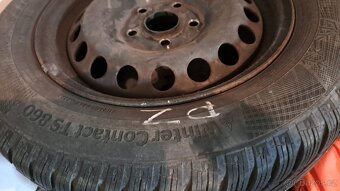 4x pneu s diskem 195/65 R15 - 7