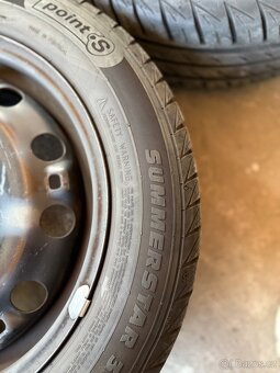 Plechové disky VW Polo 5x100 R15 - 185/60/15 (7mm) - 7