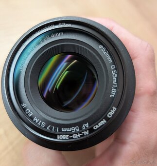 Viltrox 25mm f1.7 a 56mm f1.7 pre Fujifilm - 7