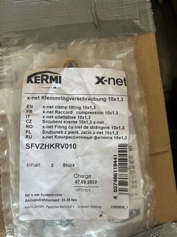 Trubka 5vrstvá PE-xc Kermi x-net 12x1,4 mm + šroubení - 7