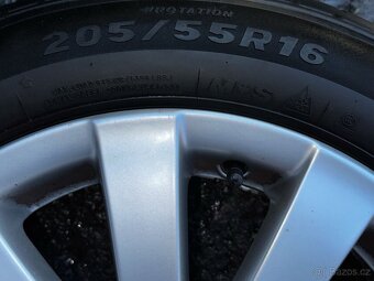 Original ALU kola VW Milwaukee 16" 7J ET45 + 205/55/R16 - 7