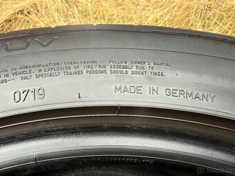 4x Letní pneu Dunlop Sport MAXX RT2 - 275/45 R19 XL - 90% - 7