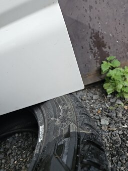 Levé přední dveře VW T5 T5.1 R902 bílé - 7