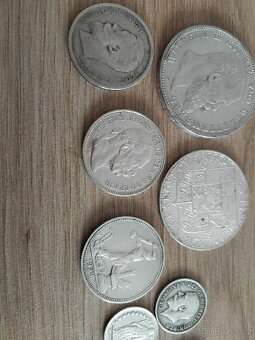 Stříbrné mince - 7