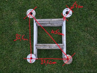 Lodní skládací žebřík z nerezu - 7