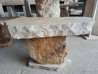 Kamenné kávové stolky - 7