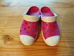 Holínky + nazouváky Crocs vel. 33-37 - 7
