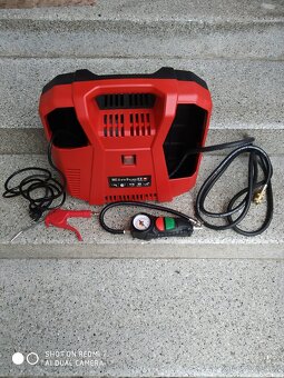 Prodám kufříkový kompresor EINHELL TC-AC 190/8 OF Set - 7