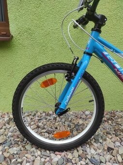 Značkové dětské kolo Rock Machine 20" (tyrkysová) - 7
