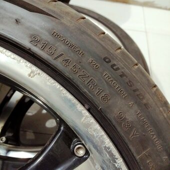 18" ALU kola – 5x100 – SUBARU (ŠKODA, VW, AUDI) - 7