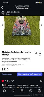 Mikina na zip Christian Audigier (Ed Hardy) - 7