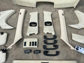 BMW E60 INDIVIDUAL Alcantara šíbrový strop komplet - 7