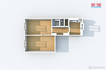 Prodej bytu 2+1, 60 m², Ústí nad Labem, ul. Železničářská - 7