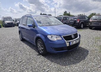 Volkswagen Touran 2.0i CNG, Klima, Tempomat cng + benzín - 7