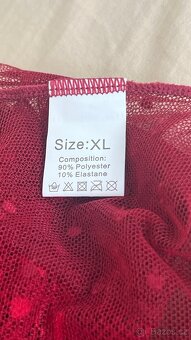Dámský sexy body s otevřených spodkem vel. XL - 7