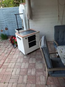 Predám mobilný šporák na drevo - 7