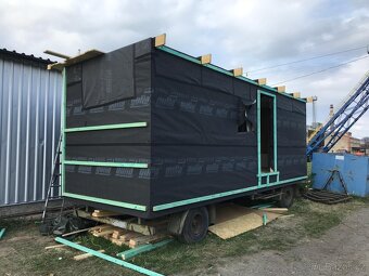 Nová dřevěná maringotka tiny house - 7