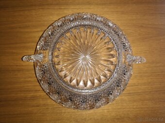 Skleněná mísa - broušená - 1 - 7