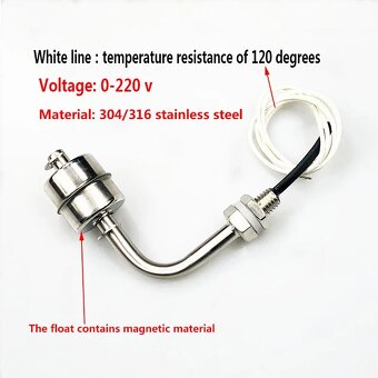 nerezovy PLOVÁK plovakovy hladinovy spinac - 7