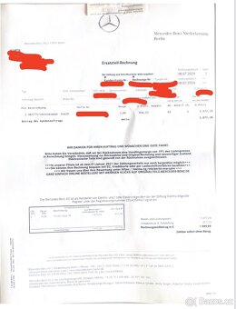 ALU AMG MERCEDES 6x, zimní pneu+original výfuk - 7