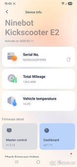 Elektrická koloběžka Ninebot KickScooter E2 - 7