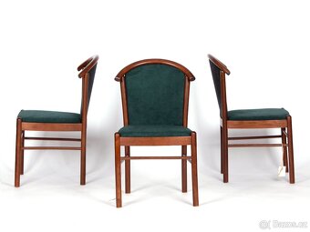 Velké čalouněné židle TON, 4 nikdy nepoužité  kusy. - 7