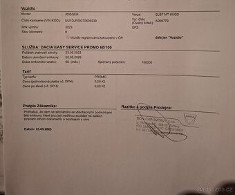 Dacia JOGGER LPG 7míst-PŘEDPLACENÝ SERVIS A ZÁRUKA - 7