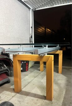 Skleněný stůl rozkládací - 7