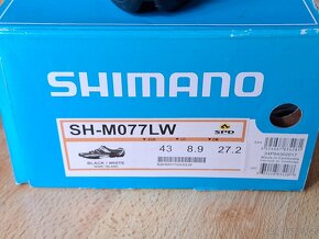 Cyklistické tretry Shimano 43 - 7