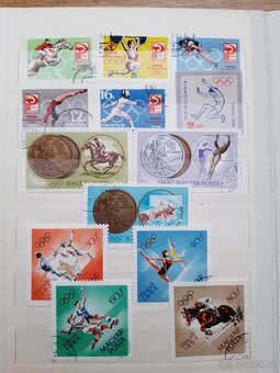 Album známek - olympijské hry 1920 - 2002 - 7