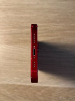 Apple iPhone 13 128GB červená - KONDICE BATERIE 100 % - 7