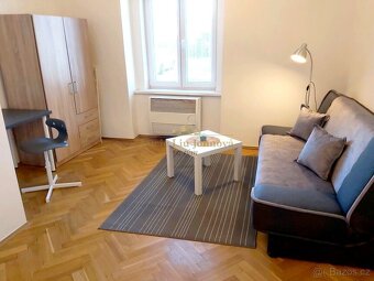 Pronájem garsoniéry, 19.2 m2, vybaveno, Pod Labuťkou, Praha - 7