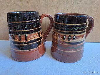 Keramické půllitry – sběratelská sada 6 ks, různé značky - 7