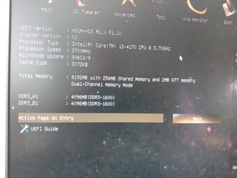 ASRock H81M-HDS - Core i3-4170, 8GB RAM - 7