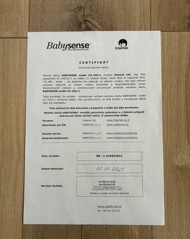 Monitor dechu Babysense II hisense - 7