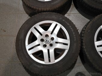 Vw Golf, Bora, Octavia alu + celoroční 195/65/15. - 7