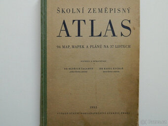 Staré, školní atlasy - 7