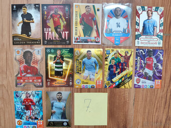 Fotbalové kartičky - vzácnejšie - 7