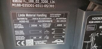 LINDE H35D-02 pozicionér s bočním posuvem, volný zdvih - 7