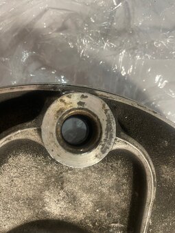 NORTON ES 2 Brzdový štít přední kolo - 7