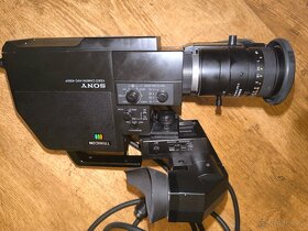 Videokamera Sony Trinicon Hvc 4000,Betamax, originální kufr - 7